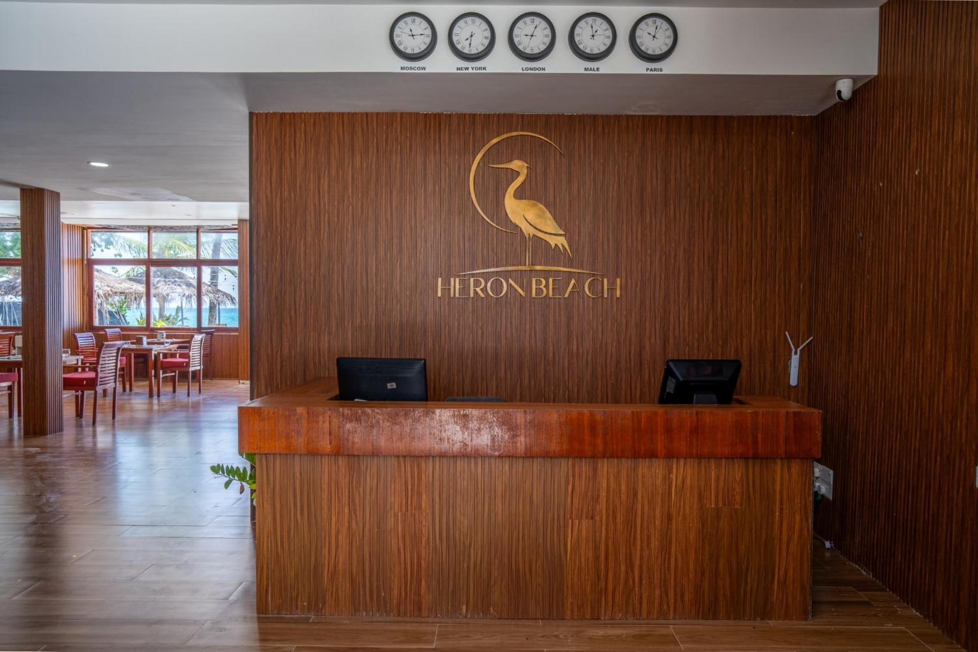 Heron Beach Hotel - The Best Maldivian Getaway In Dhiffushi,Maldives Экстерьер фото